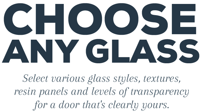 Choose any glass